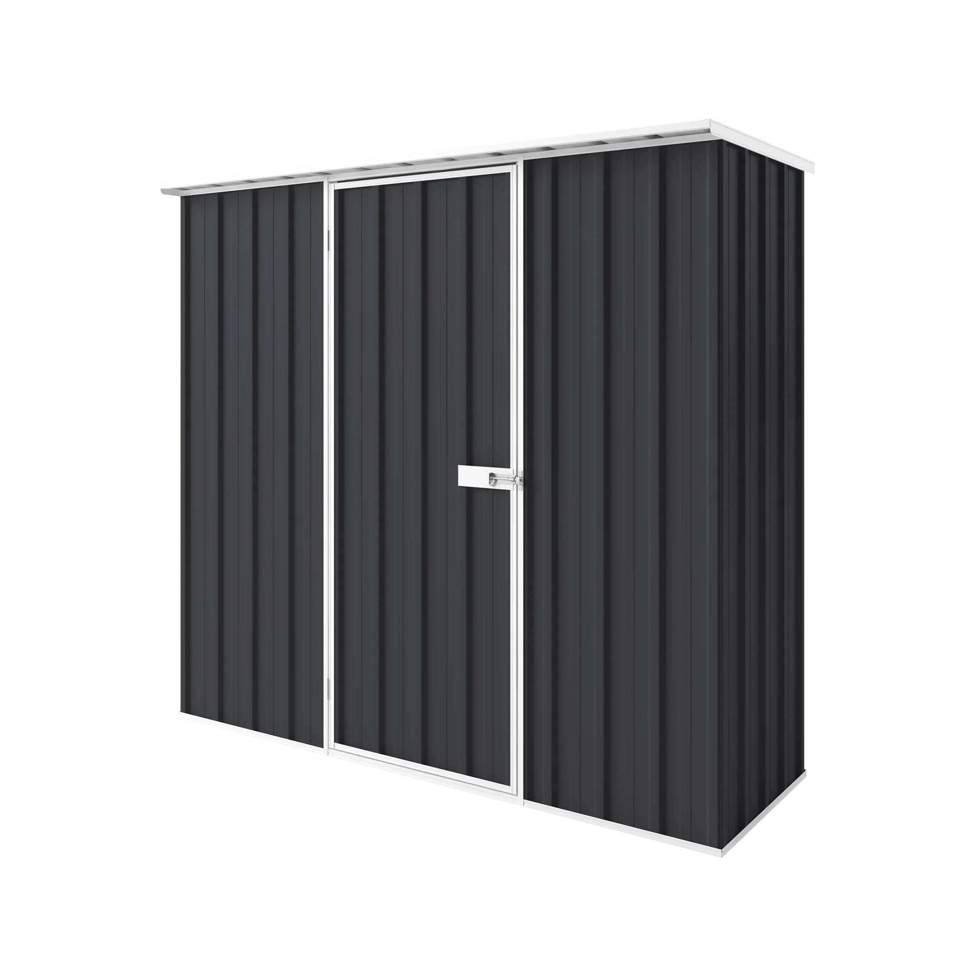 2.25m x 0.78m Flat Roof Garden Shed - Image 18