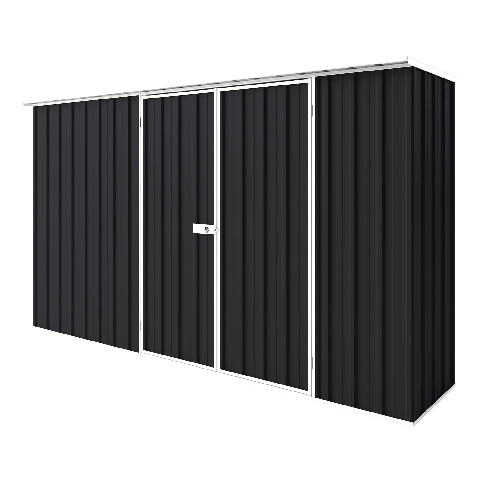 3.75m x 0.78m Flat Roof Garden Shed - Image 11