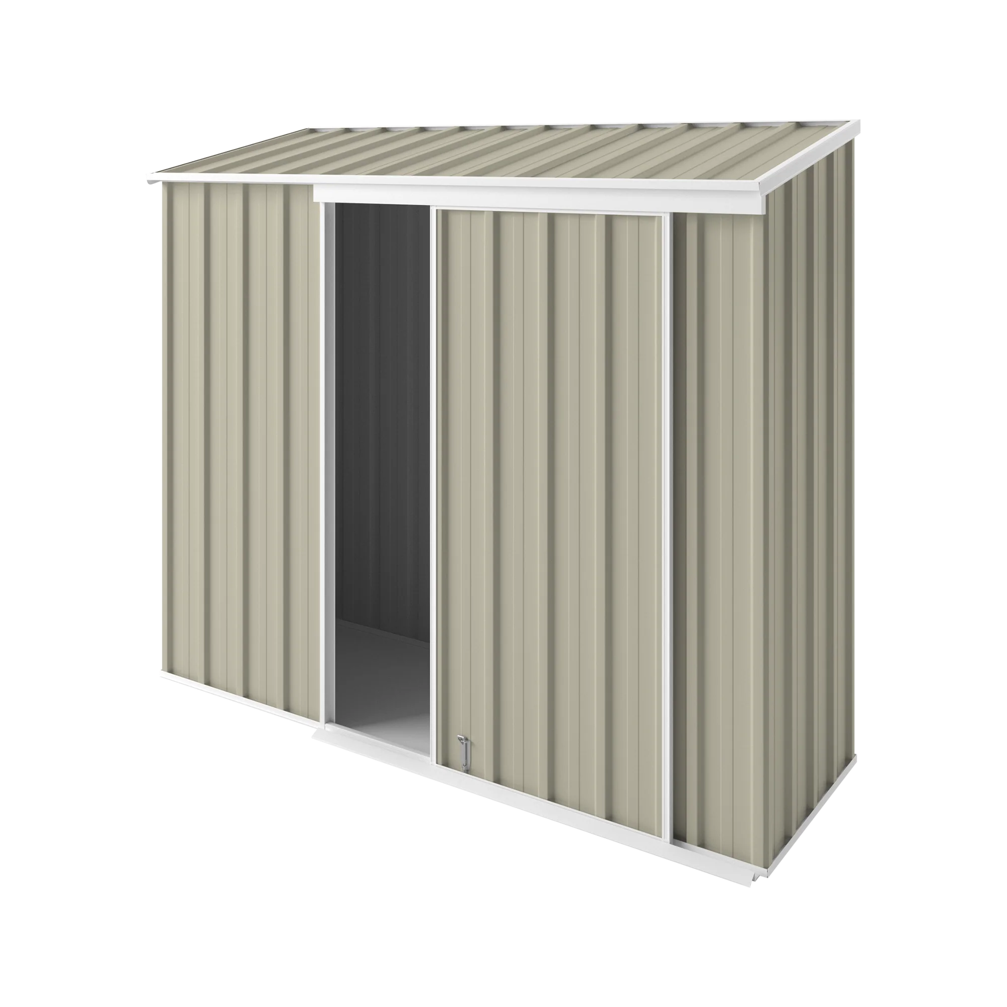 2.25m x 0.78m Narrow Slider Garden Shed - Image 10
