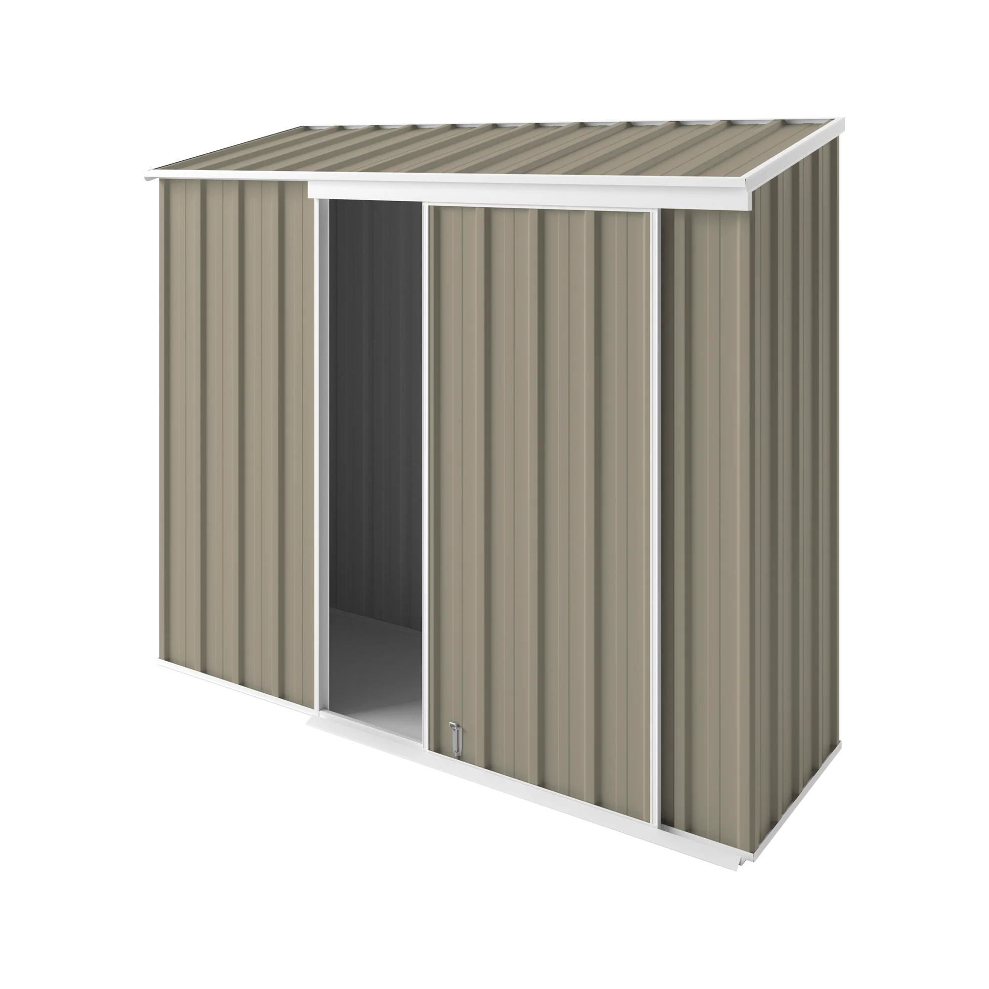 2.25m x 0.78m Narrow Slider Garden Shed - Image 12