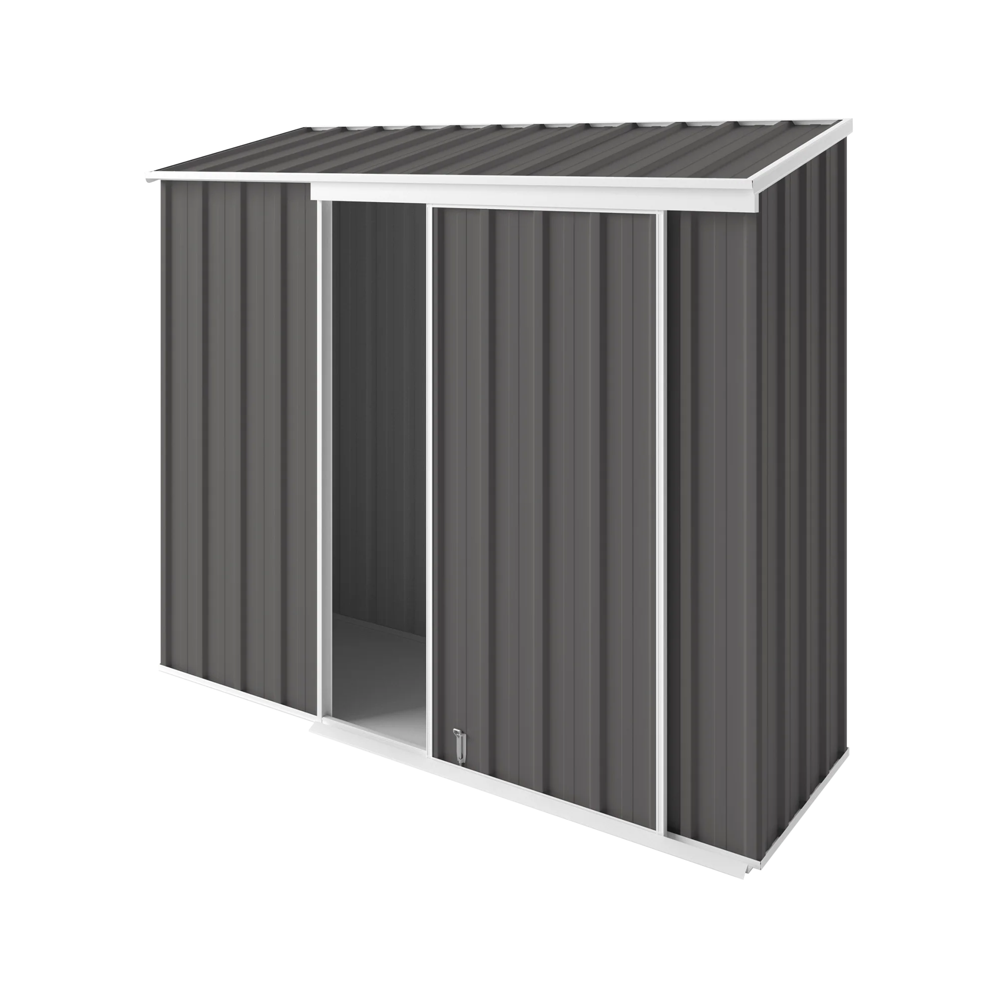 2.25m x 0.78m Narrow Slider Garden Shed - Image 2