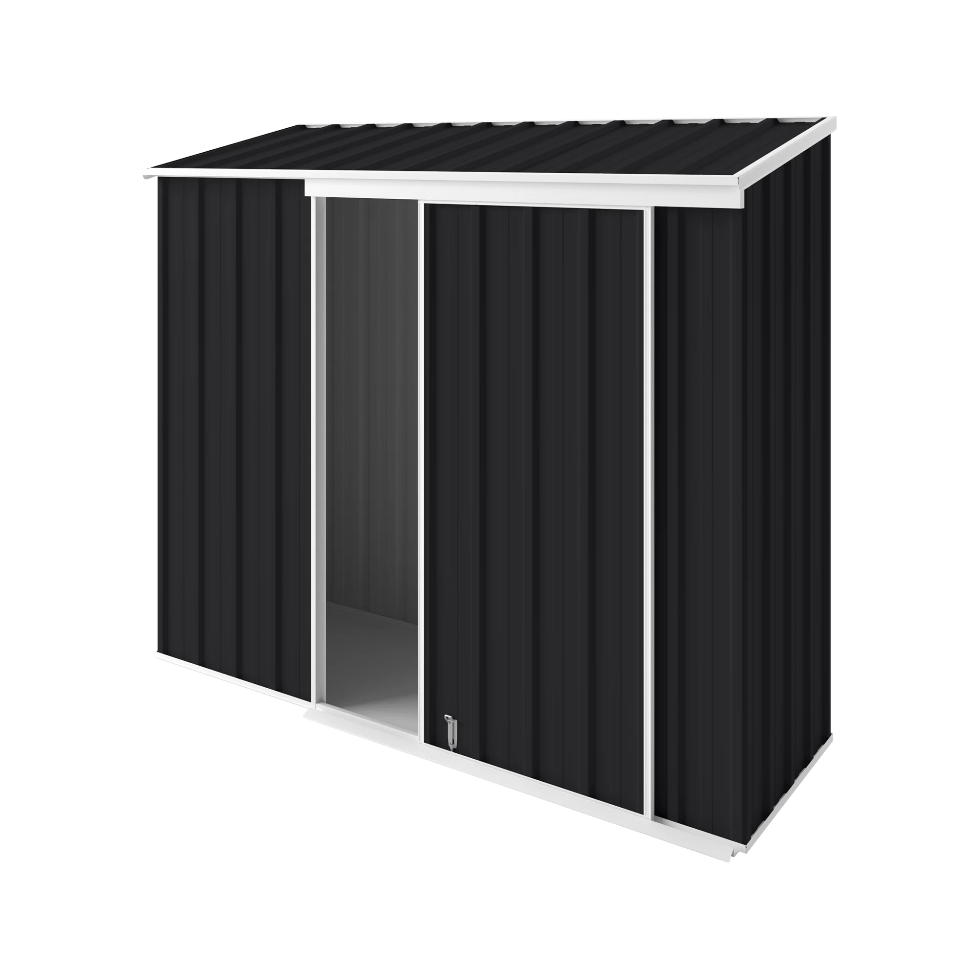 2.25m x 0.78m Narrow Slider Garden Shed - Image 6