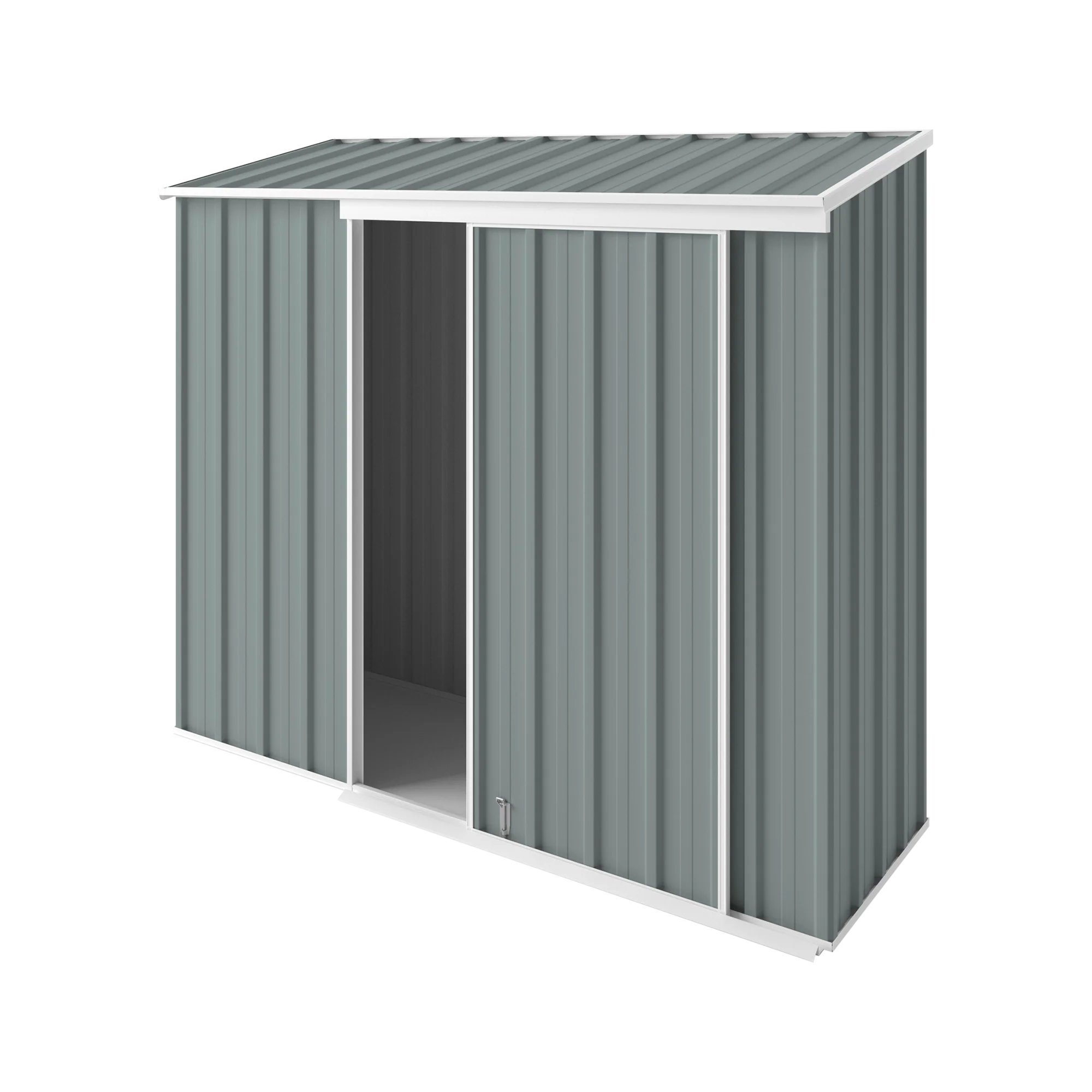 2.25m x 0.78m Narrow Slider Garden Shed - Image 7