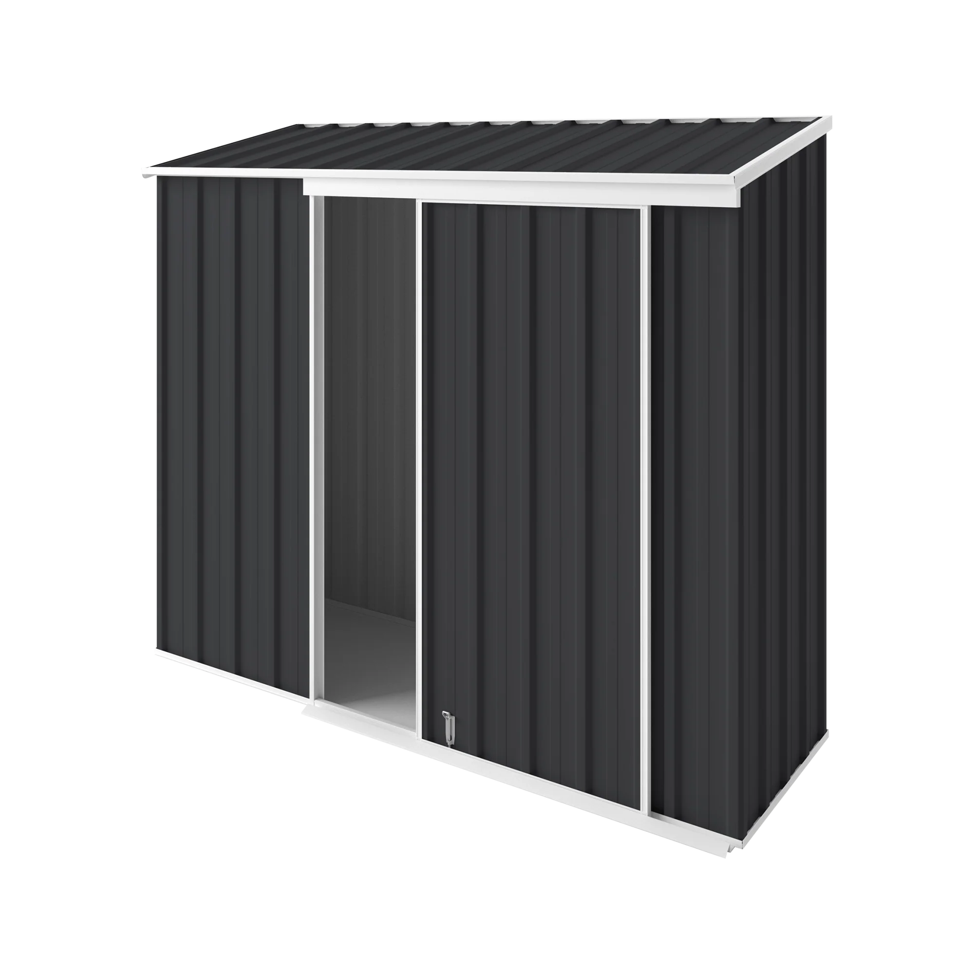 2.25m x 0.78m Narrow Slider Garden Shed - Image 9
