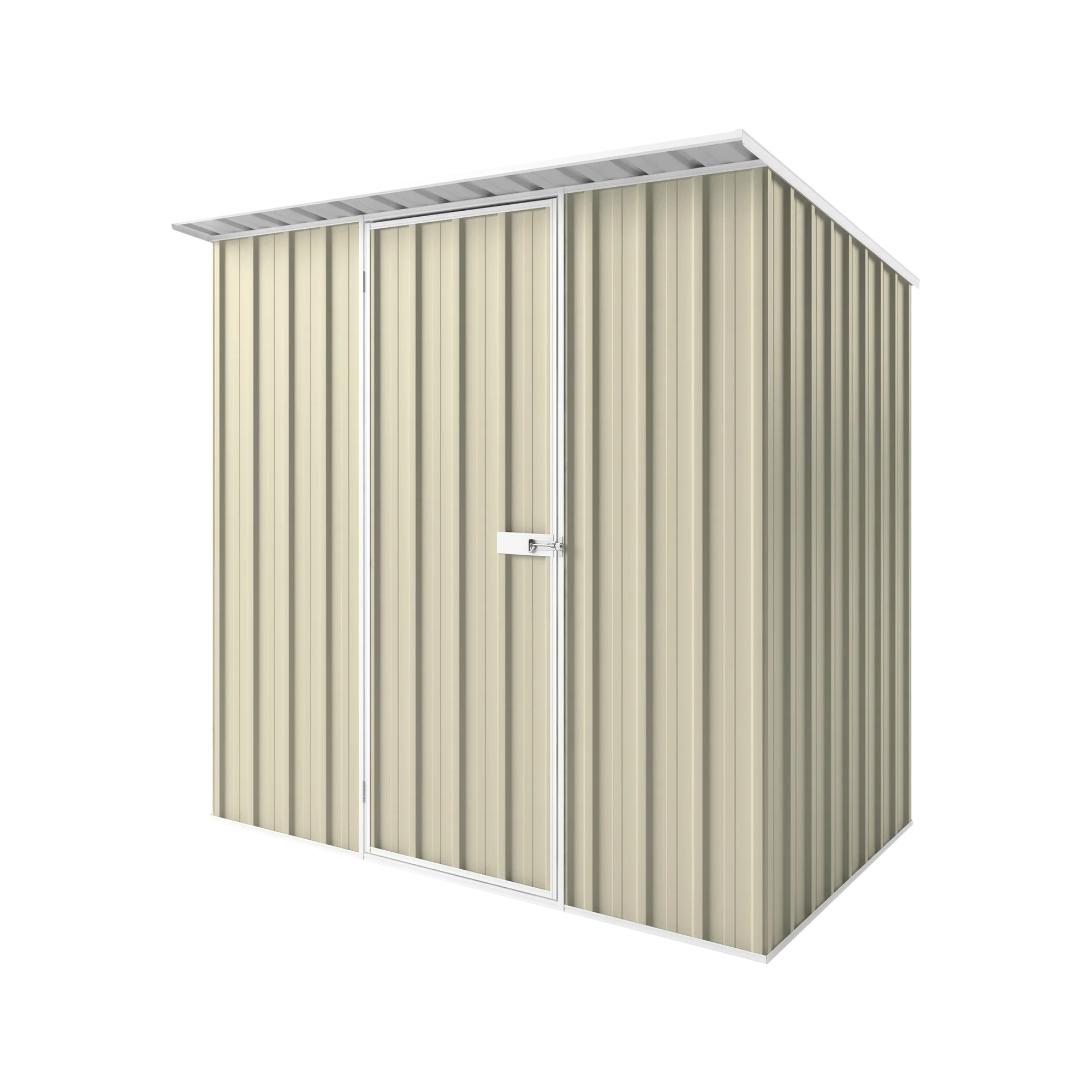 2.25m x 1.5m x 2.1m Skillion Roof Garden Shed - Image 3
