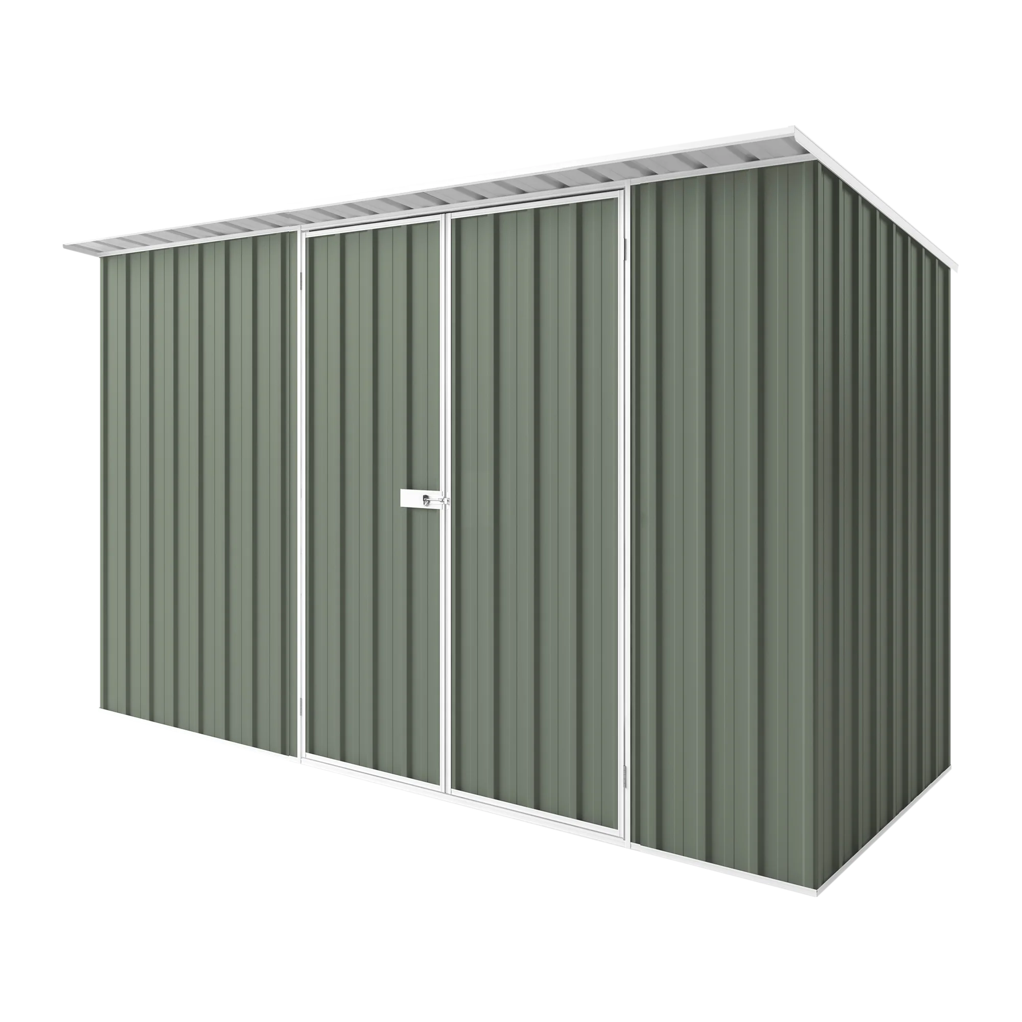 3.75m x 1.5m x 2.1m Skillion Roof Garden Shed - Image 2