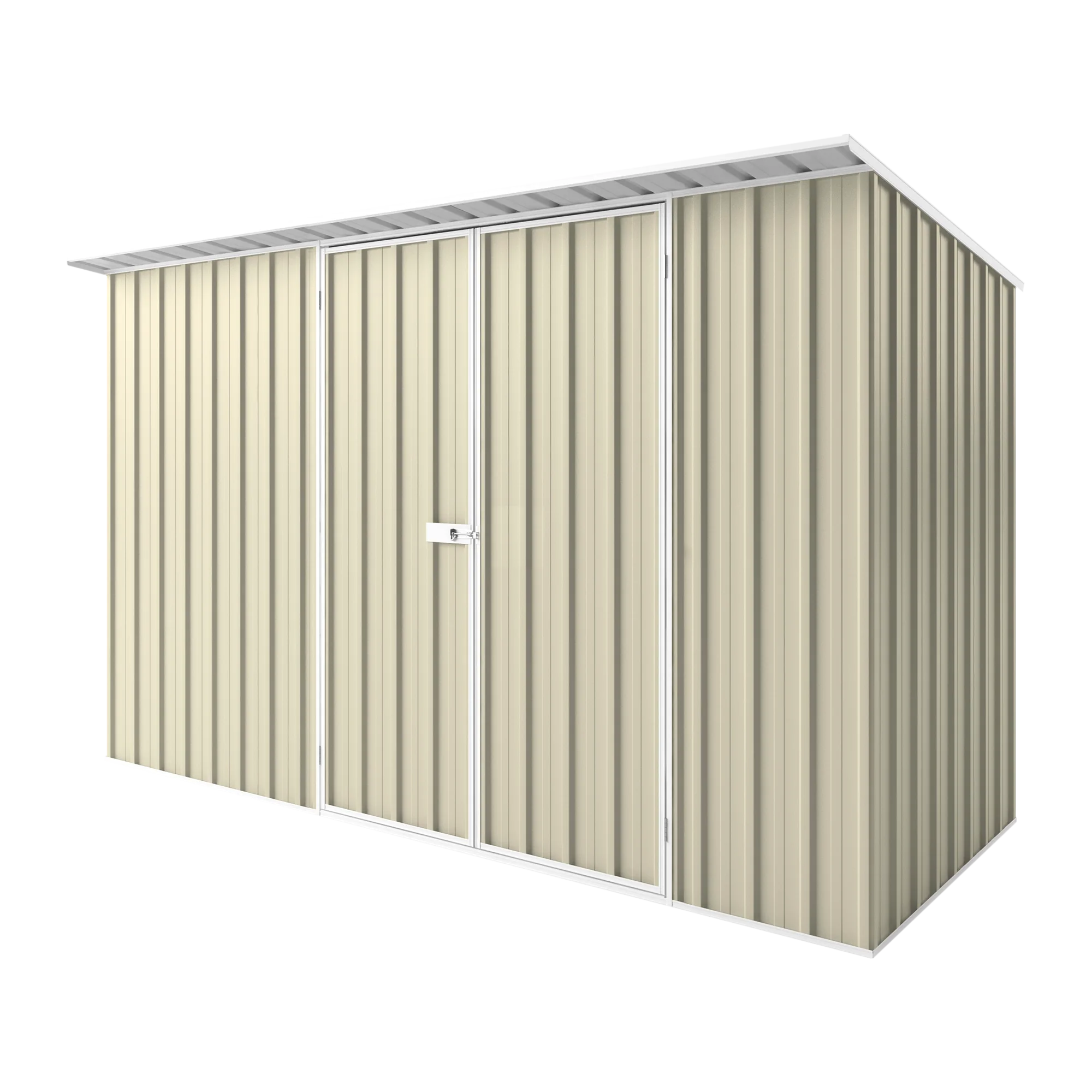 3.75m x 1.5m x 2.1m Skillion Roof Garden Shed - Image 3