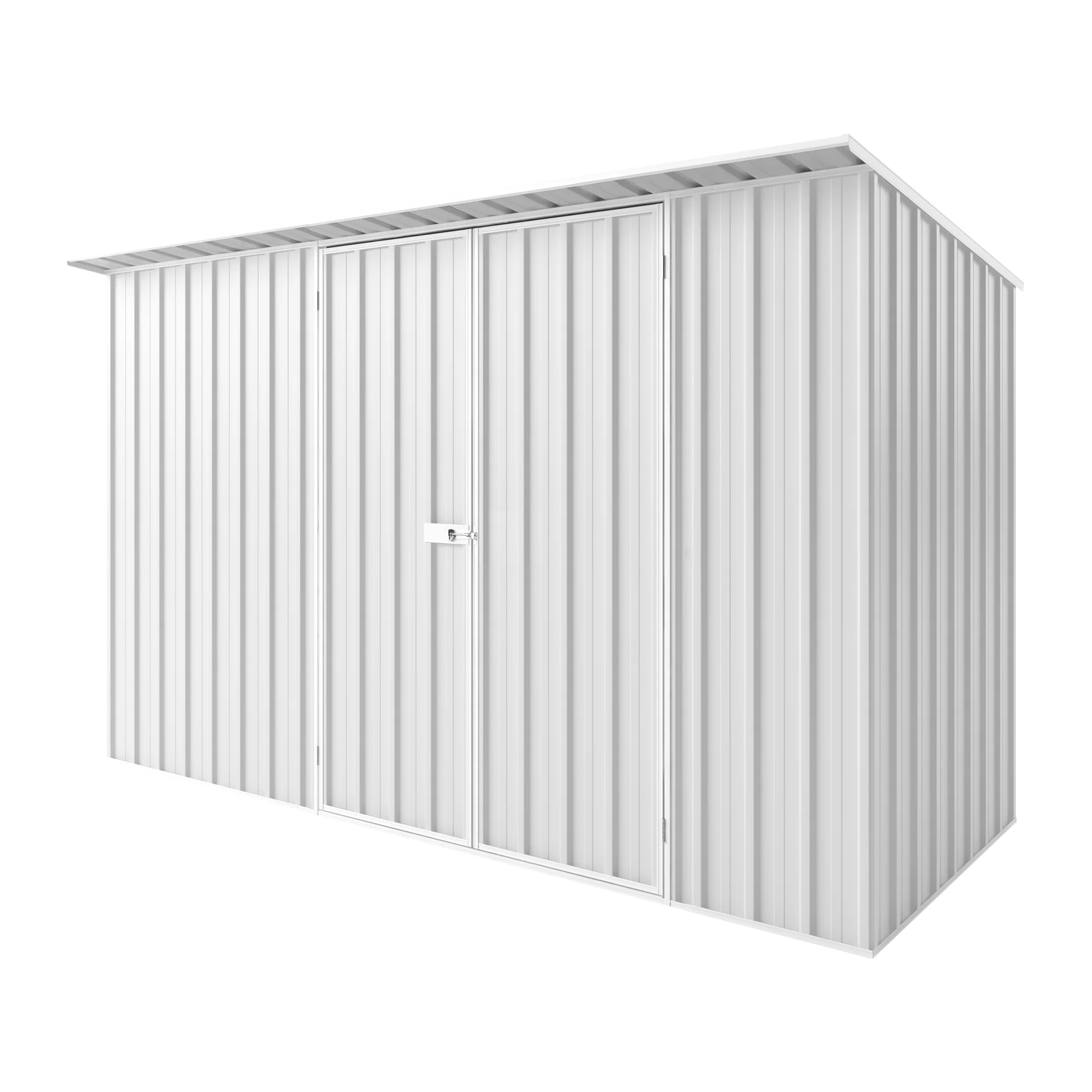 3.75m x 1.5m x 2.1m Skillion Roof Garden Shed - Image 4