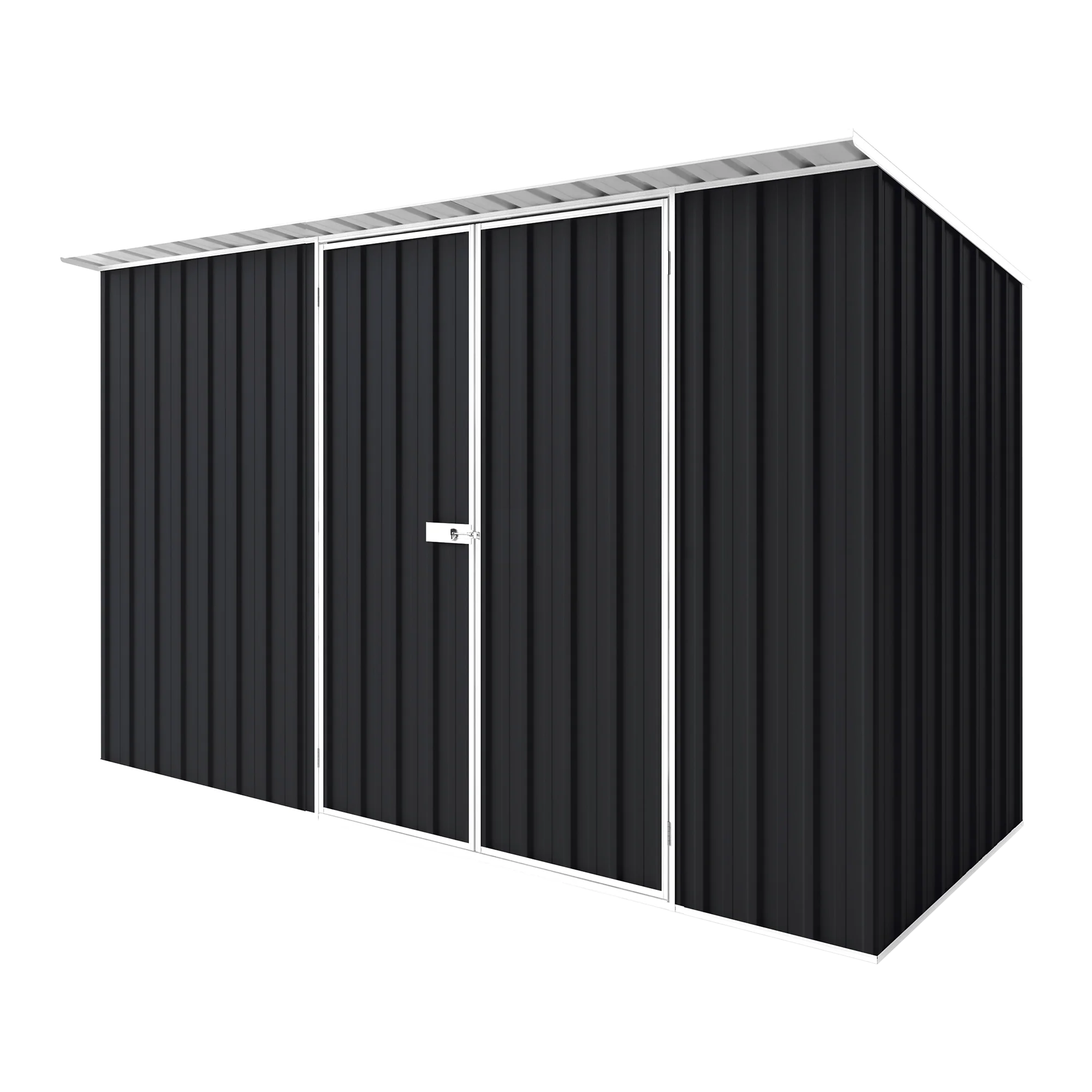 3.75m x 1.5m x 2.1m Skillion Roof Garden Shed - Image 5