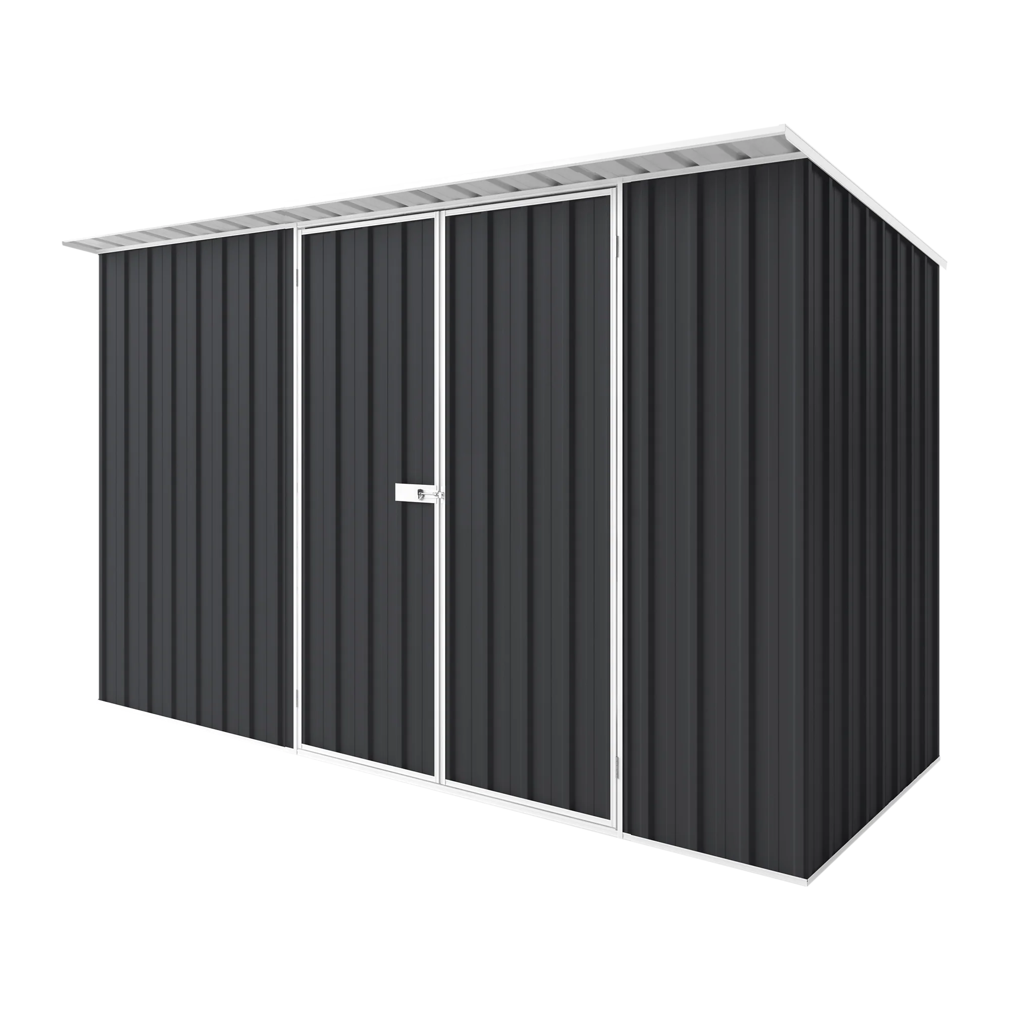 3.75m x 1.5m x 2.1m Skillion Roof Garden Shed - Image 9