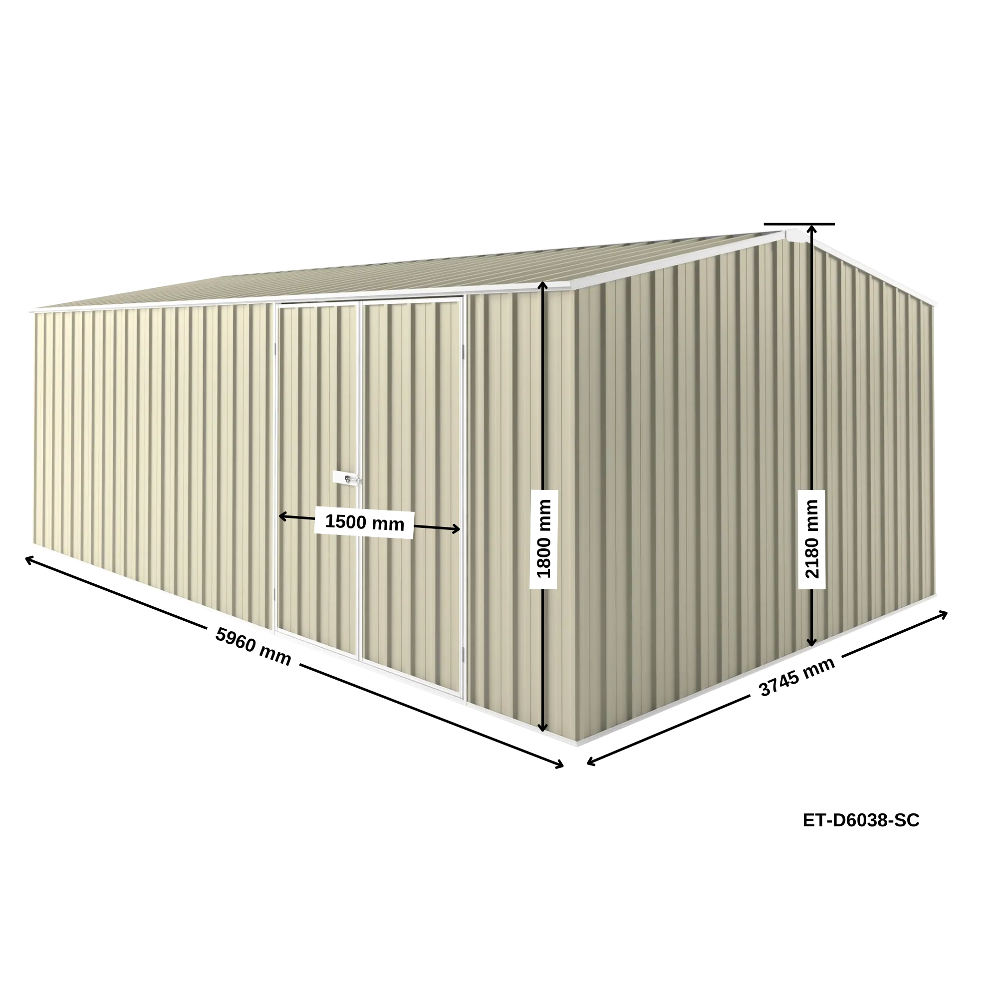 6m x 3.75m Workshop Shed - Image 25